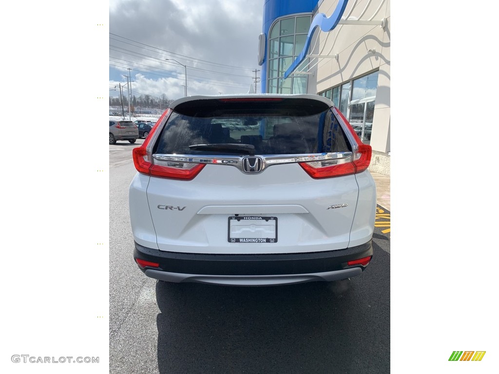 2019 CR-V EX AWD - Platinum White Pearl / Black photo #6
