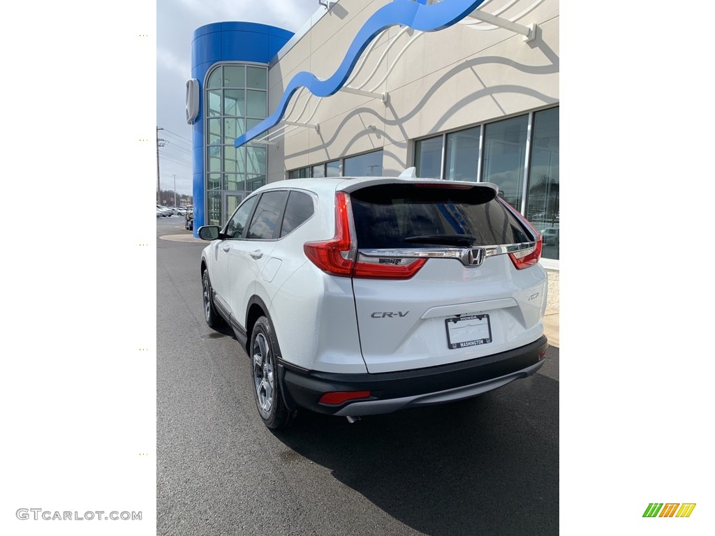 2019 CR-V EX AWD - Platinum White Pearl / Black photo #7