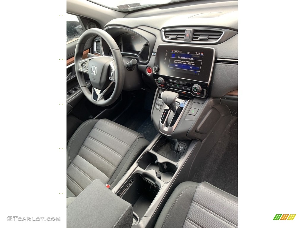 2019 CR-V EX AWD - Platinum White Pearl / Black photo #28