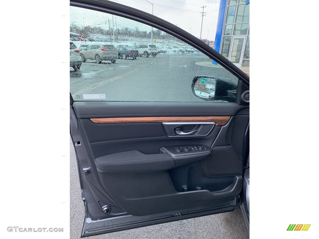 2019 CR-V EX AWD - Modern Steel Metallic / Black photo #8