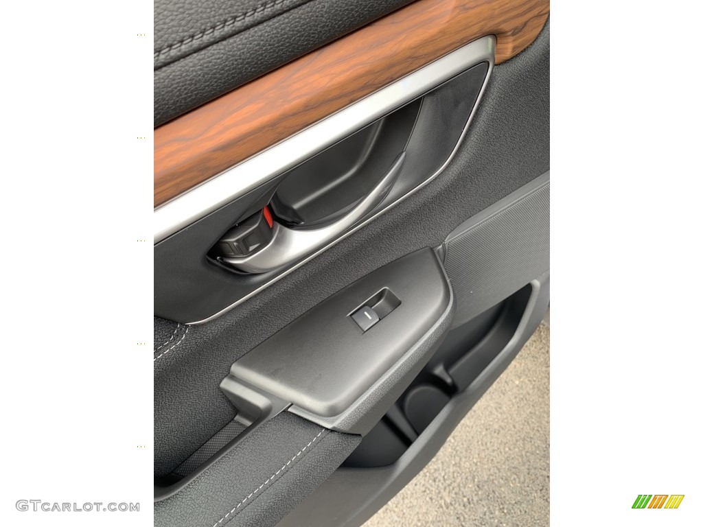 2019 CR-V EX AWD - Modern Steel Metallic / Black photo #17