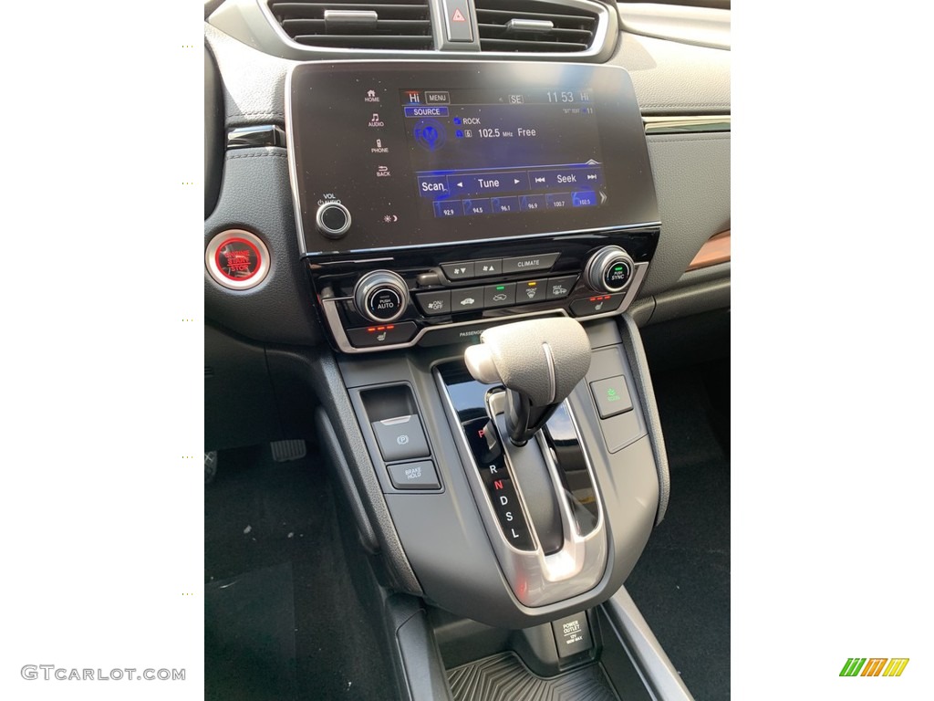 2019 CR-V EX AWD - Modern Steel Metallic / Black photo #34