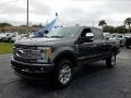 2019 Magnetic Ford F350 Super Duty Platinum Crew Cab 4x4  photo #1