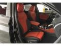2019 BMW X4 Fiona Red/Black Interior Front Seat Photo