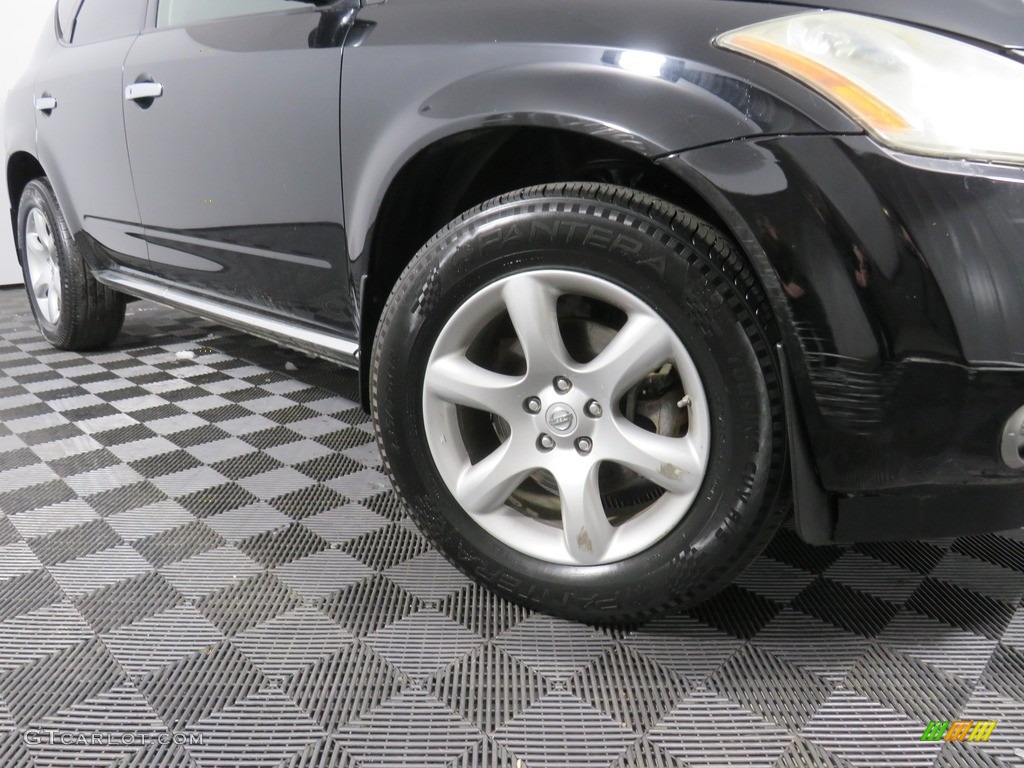 2007 Murano SE AWD - Super Black / Charcoal photo #4
