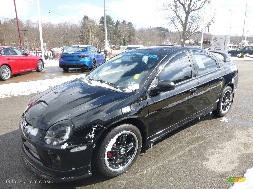 2004 Neon SRT-4 - Black / Dark Slate Gray photo #5