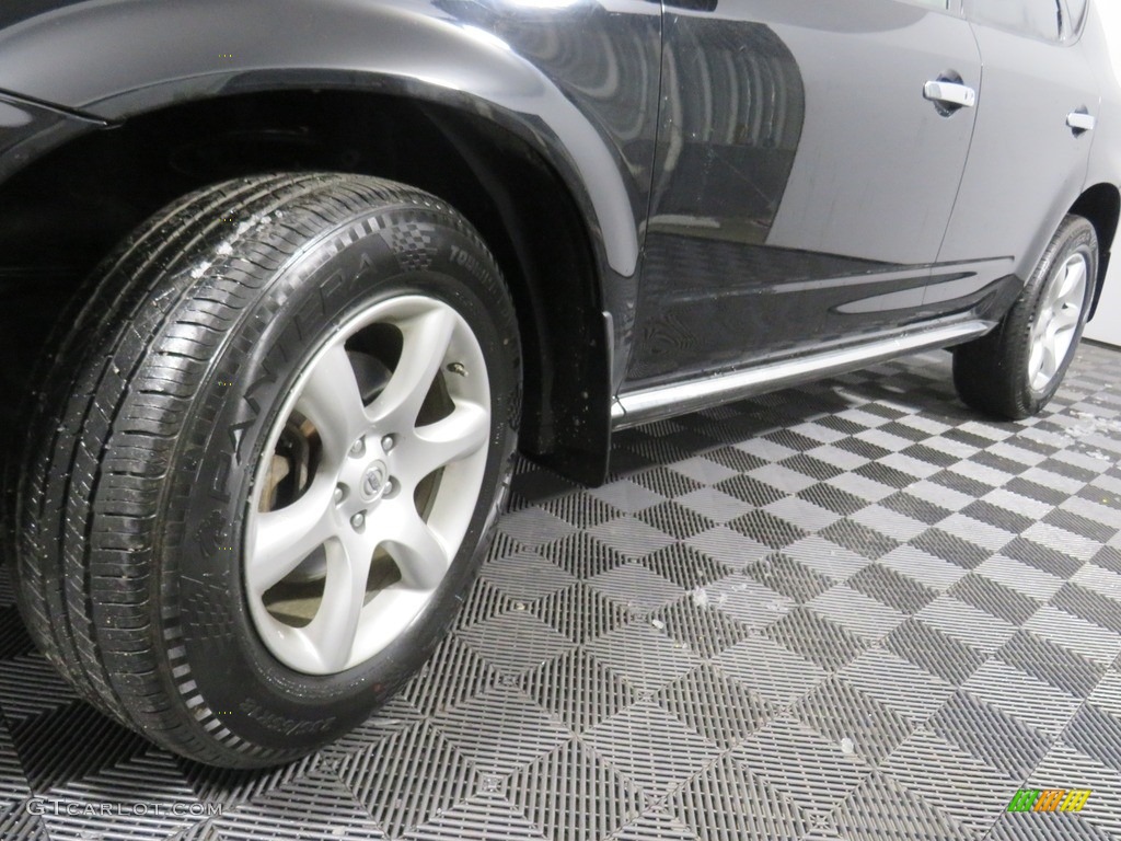 2007 Murano SE AWD - Super Black / Charcoal photo #11