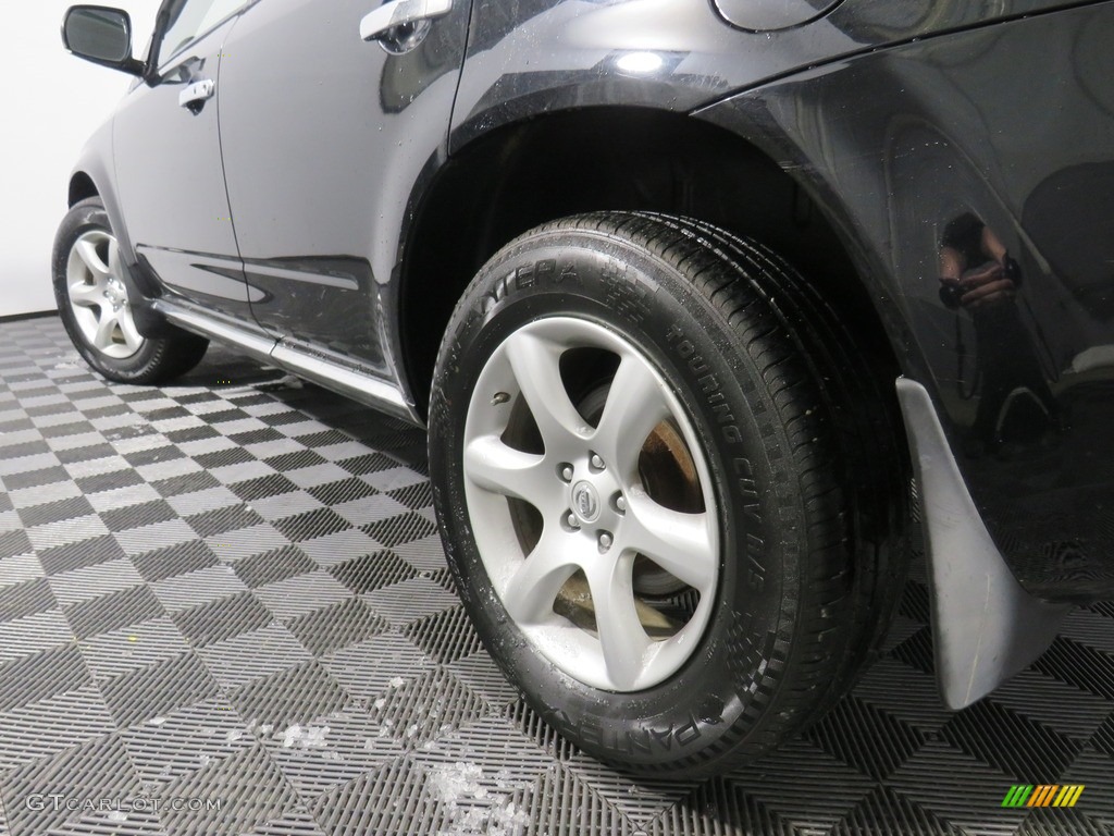 2007 Murano SE AWD - Super Black / Charcoal photo #12