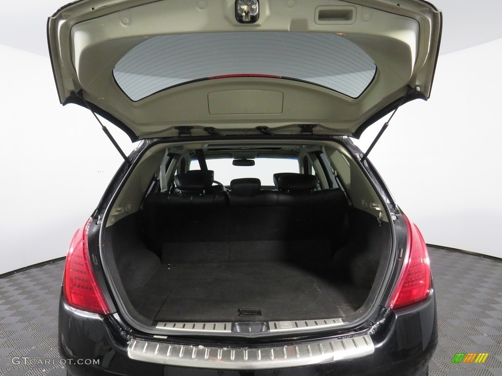 2007 Murano SE AWD - Super Black / Charcoal photo #16