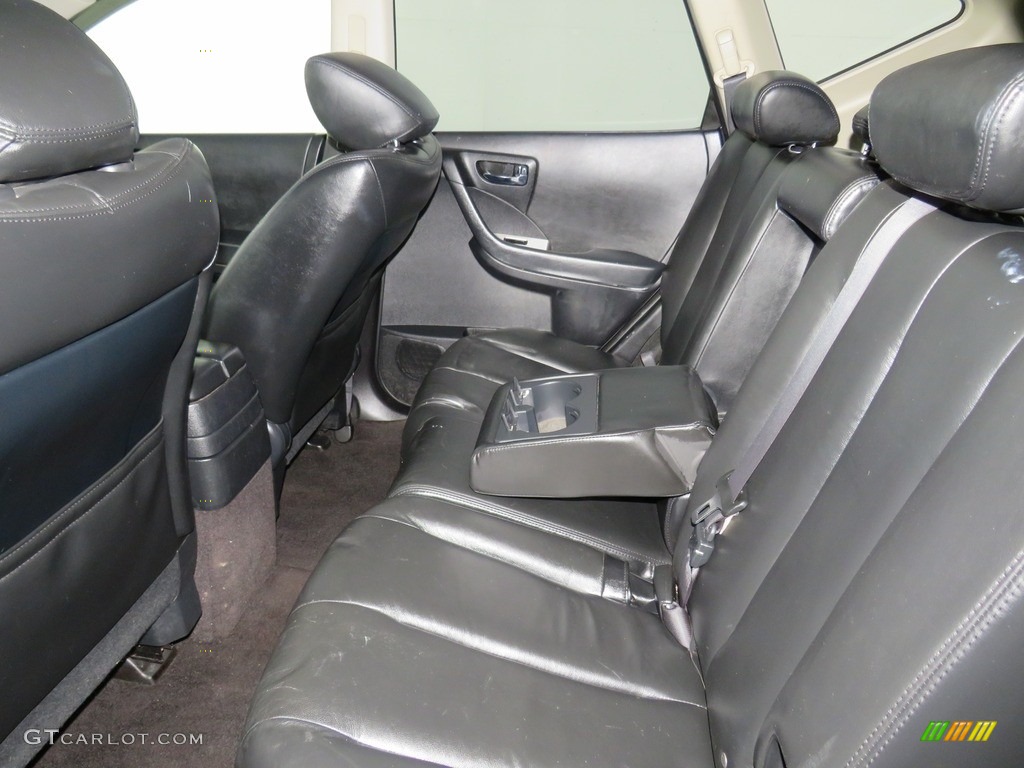 2007 Murano SE AWD - Super Black / Charcoal photo #37