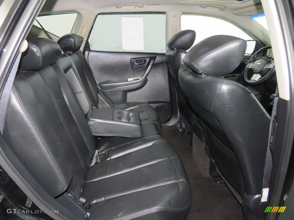 2007 Murano SE AWD - Super Black / Charcoal photo #40