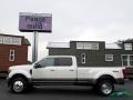 White Platinum Metallic Tri-Coat - F450 Super Duty King Ranch Crew Cab 4x4 Photo No. 2