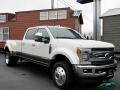 White Platinum Metallic Tri-Coat - F450 Super Duty King Ranch Crew Cab 4x4 Photo No. 7