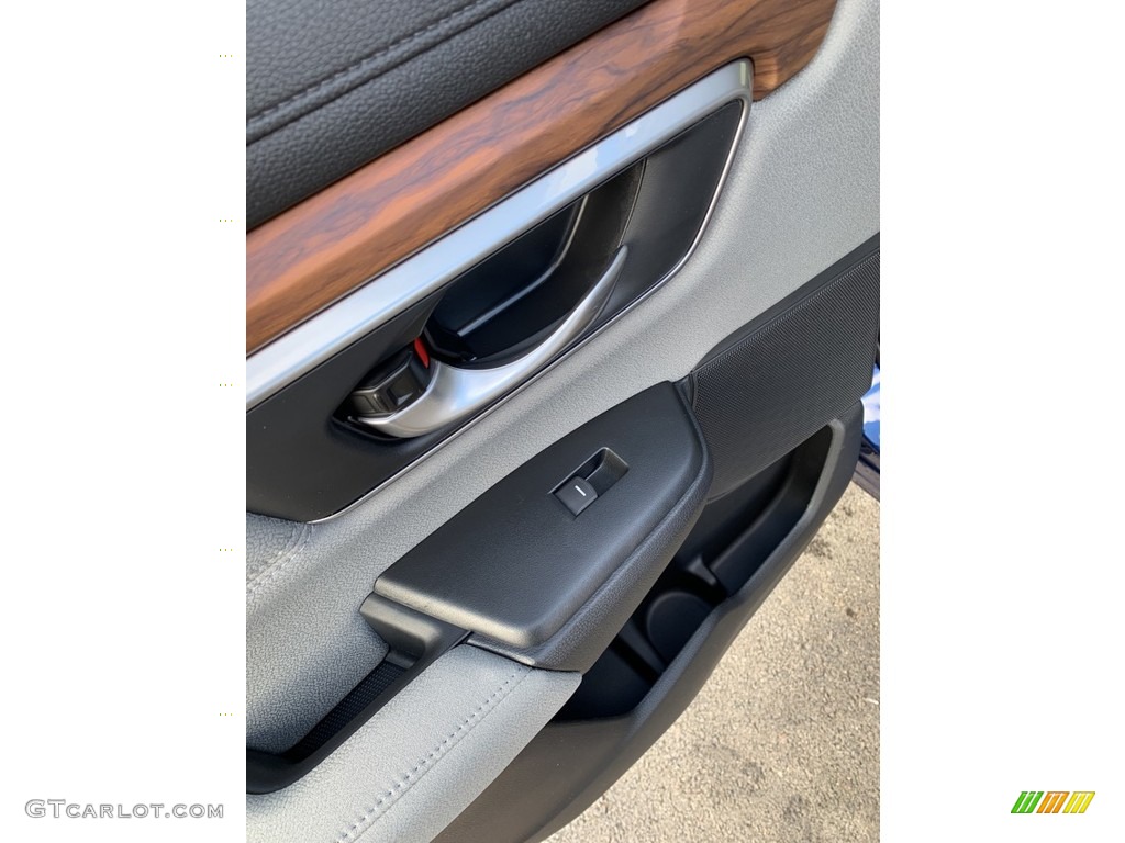 2019 CR-V EX AWD - Obsidian Blue Pearl / Gray photo #17