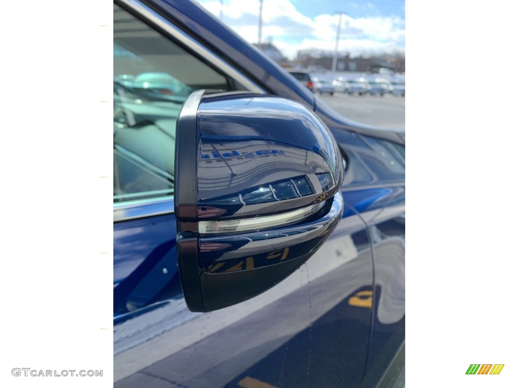 2019 CR-V EX AWD - Obsidian Blue Pearl / Gray photo #31