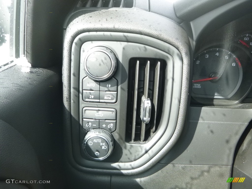 2019 Silverado 1500 Custom Double Cab 4WD - Satin Steel Metallic / Jet Black photo #20