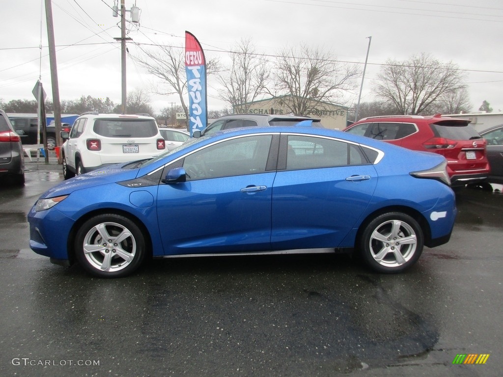 Kinetic Blue Metallic 2017 Chevrolet Volt LT Exterior Photo #132206070