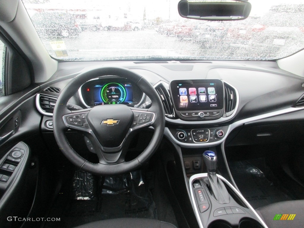 2017 Chevrolet Volt LT Jet Black/Jet Black Dashboard Photo #132206238