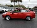 2019 Hot Pepper Red Ford Fiesta SE Sedan  photo #2