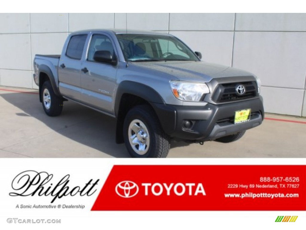 2015 Tacoma PreRunner Double Cab - Silver Sky Metallic / Graphite photo #1