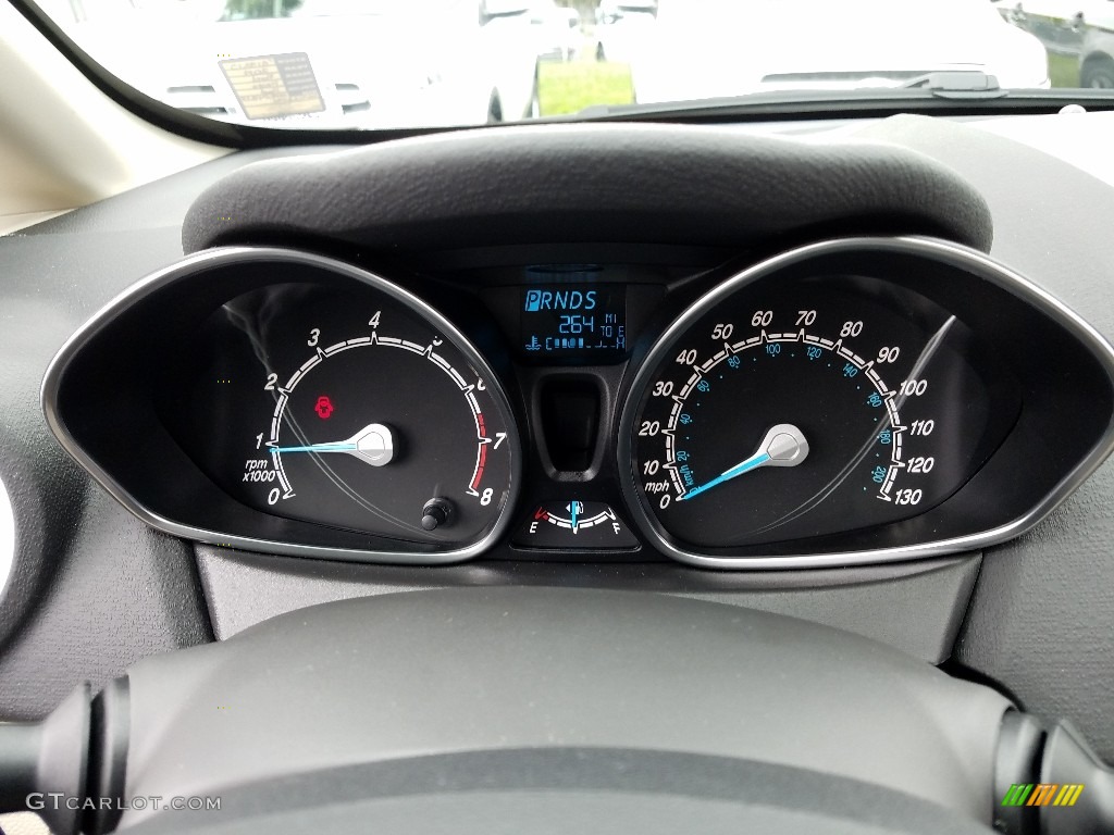 2019 Fiesta SE Sedan - Hot Pepper Red / Medium Light Stone photo #14