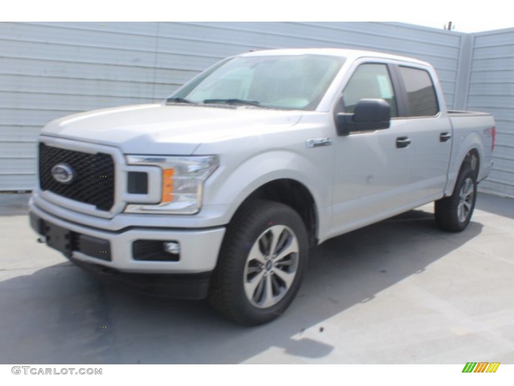 2019 F150 STX SuperCrew 4x4 - Ingot Silver / Black photo #4