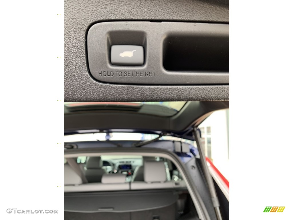 2019 CR-V EX-L AWD - Obsidian Blue Pearl / Gray photo #22