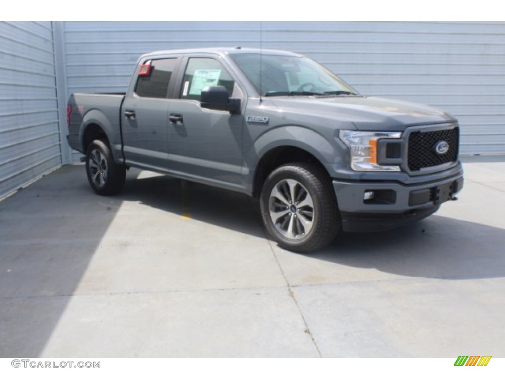 2019 F150 STX SuperCrew - Magnetic / Black photo #2