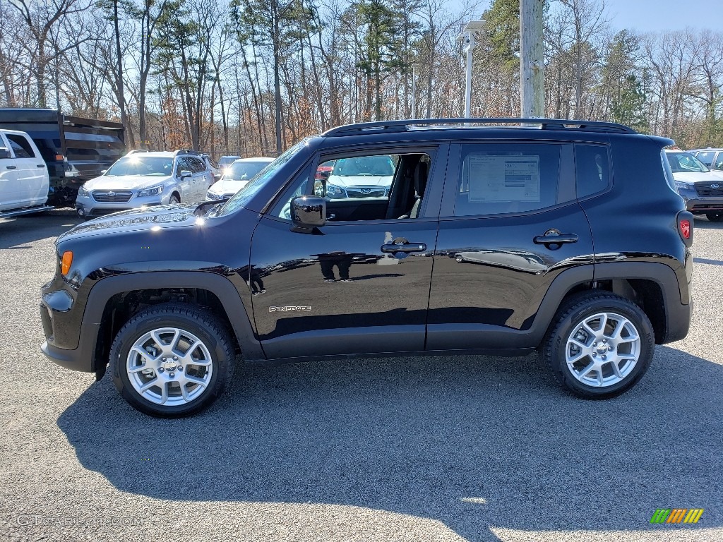 2019 Renegade Latitude 4x4 - Black / Black photo #3