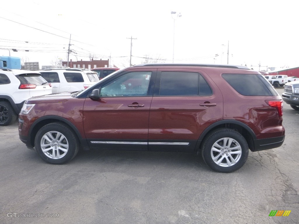 2018 Explorer XLT 4WD - Cinnamon Glaze / Ebony Black photo #3