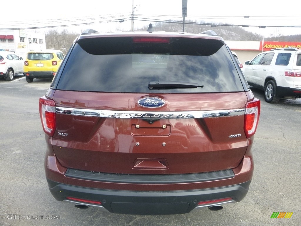 2018 Explorer XLT 4WD - Cinnamon Glaze / Ebony Black photo #5