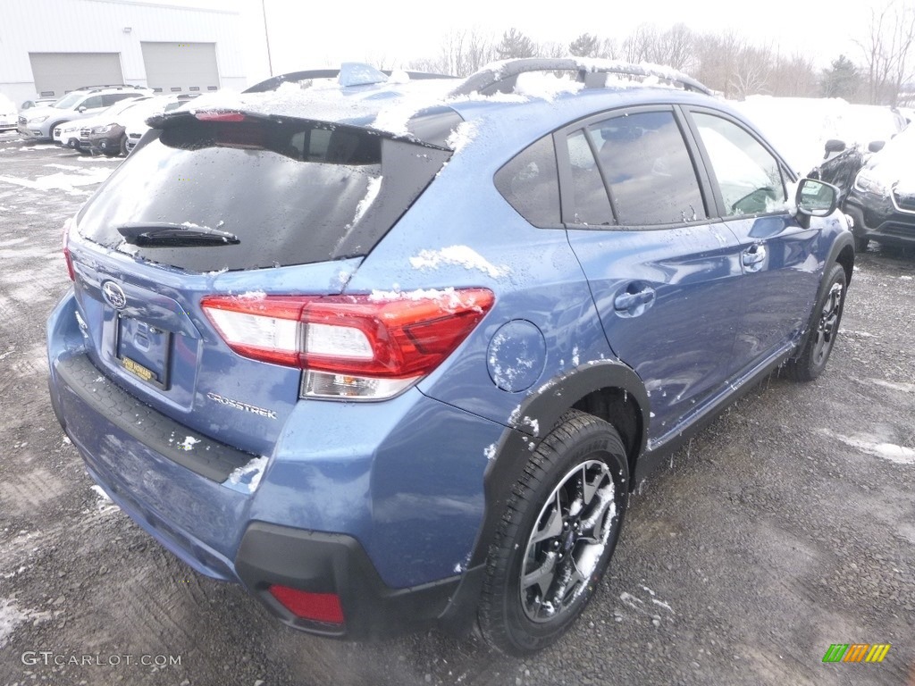 2019 Crosstrek 2.0i Premium - Quartz Blue Pearl / Gray photo #4