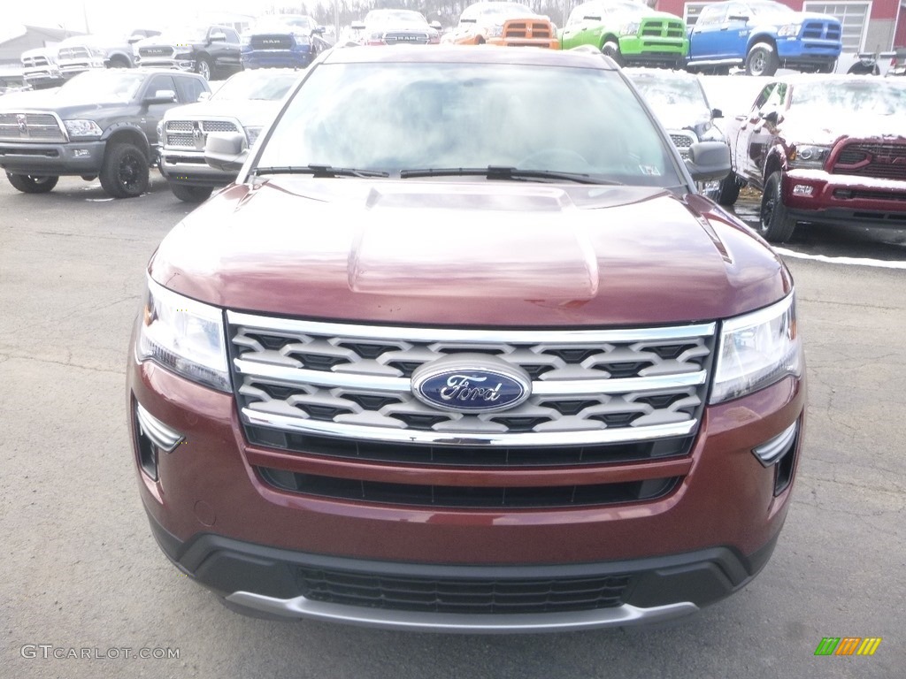 2018 Explorer XLT 4WD - Cinnamon Glaze / Ebony Black photo #9