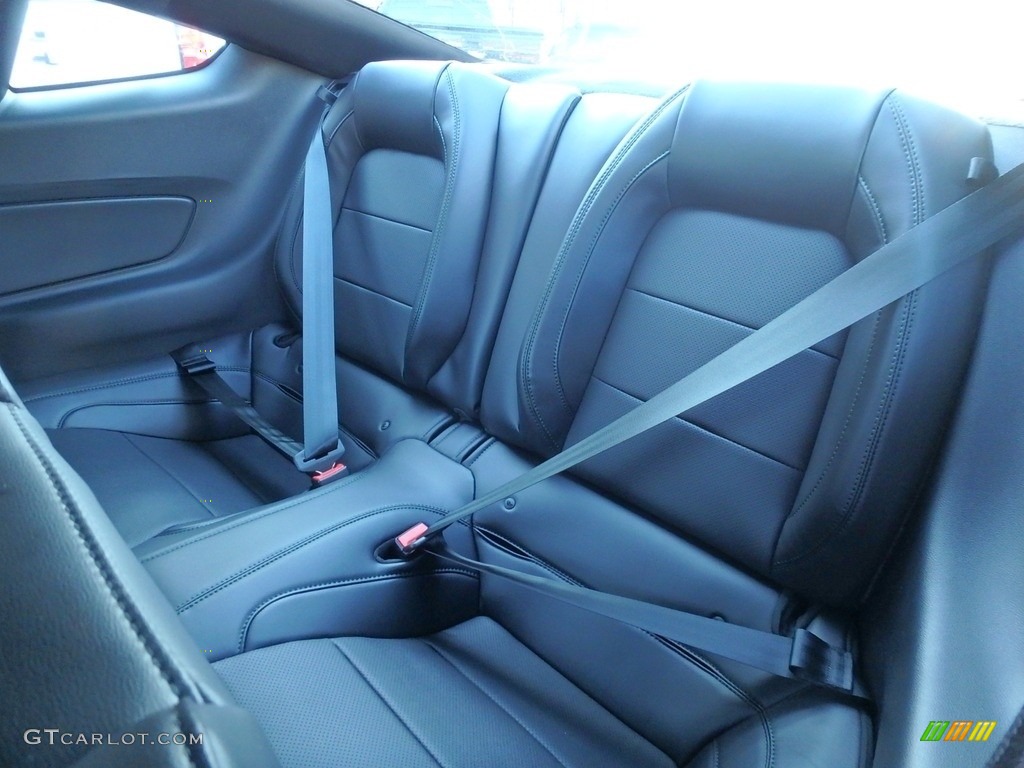Ebony Interior 2019 Ford Mustang Bullitt Photo #132210885