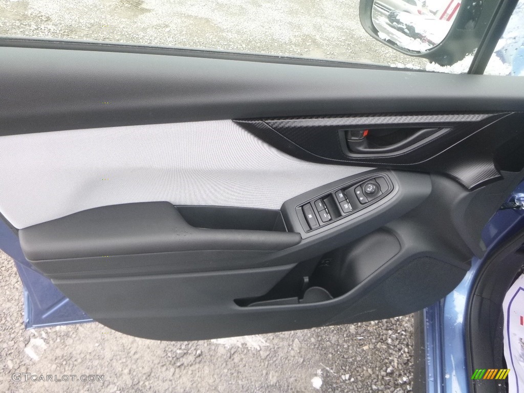 2019 Crosstrek 2.0i Premium - Quartz Blue Pearl / Gray photo #13