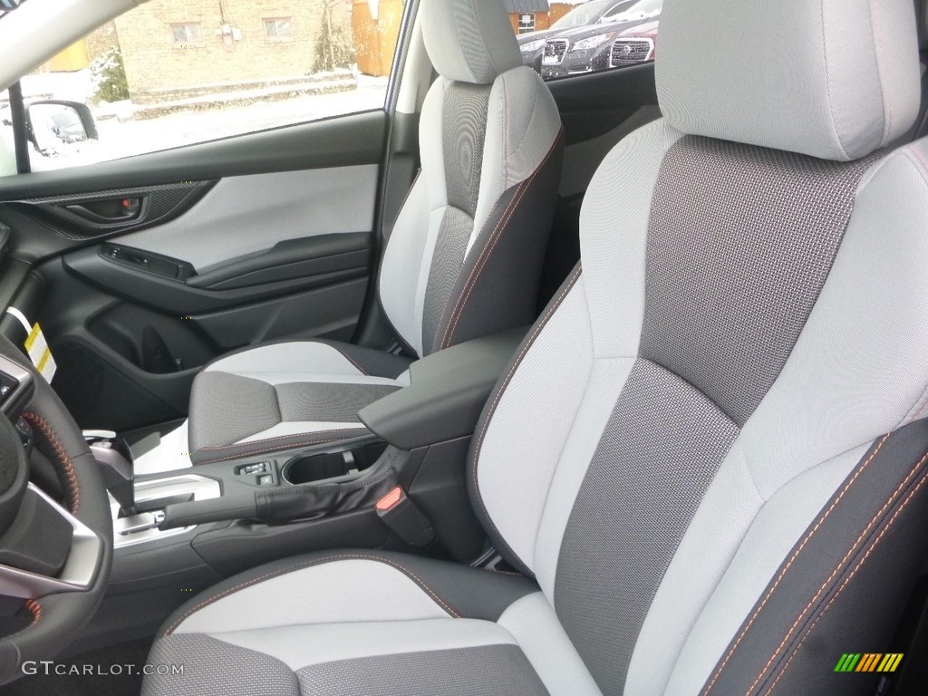 2019 Crosstrek 2.0i Premium - Quartz Blue Pearl / Gray photo #14