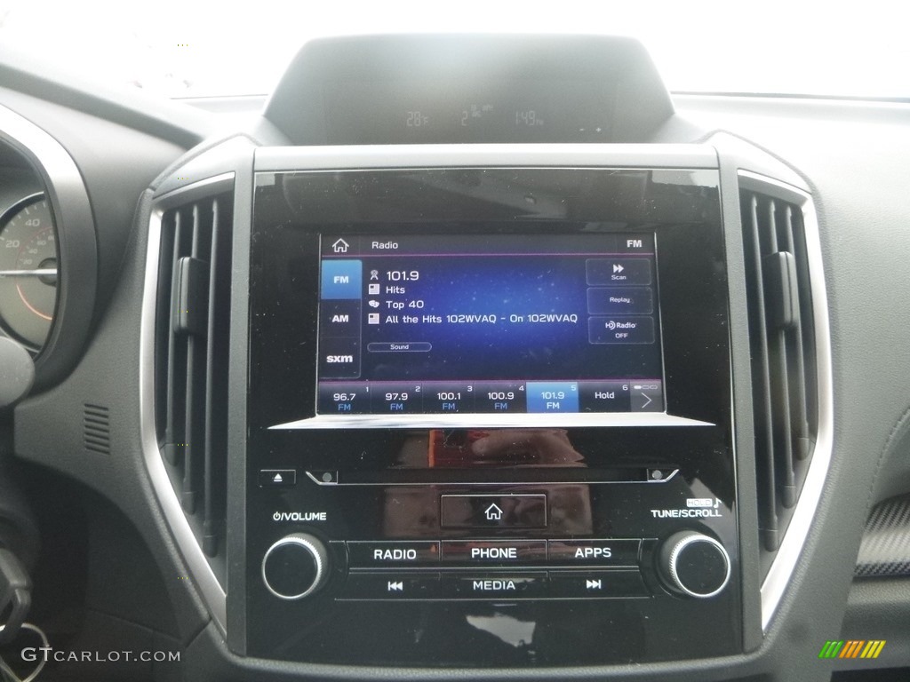 2019 Crosstrek 2.0i Premium - Quartz Blue Pearl / Gray photo #16