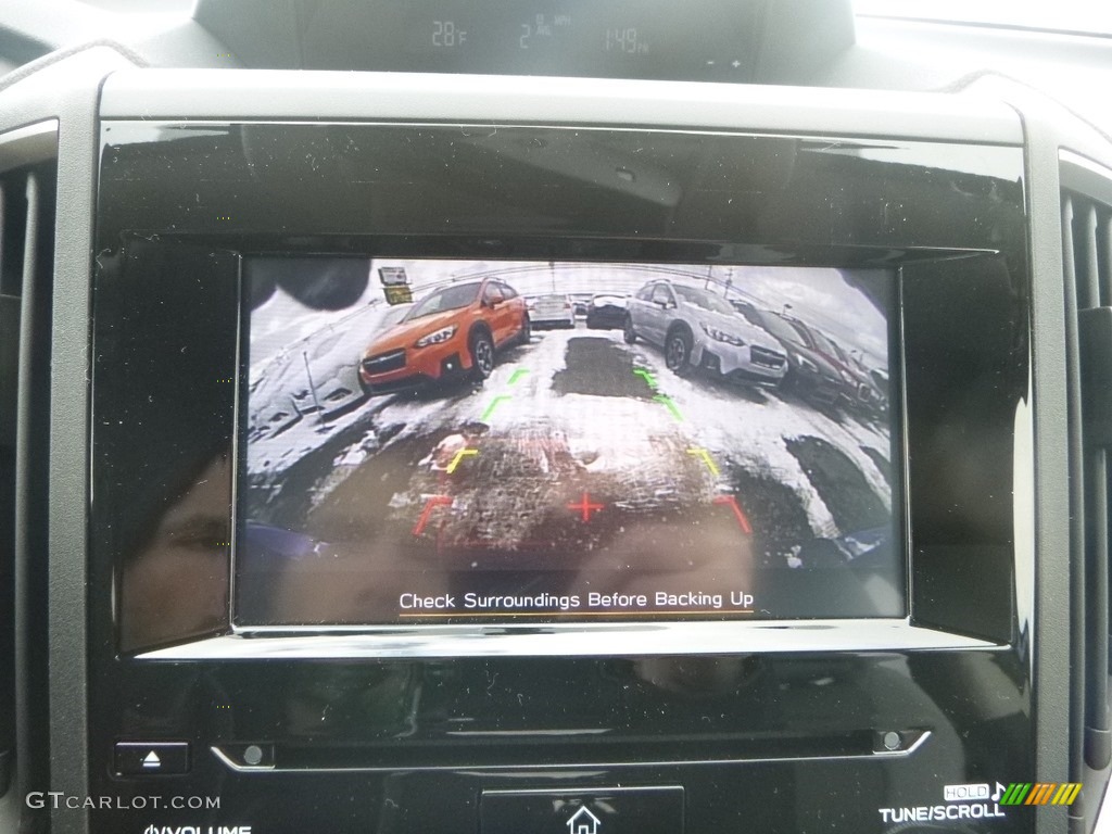 2019 Crosstrek 2.0i Premium - Quartz Blue Pearl / Gray photo #17