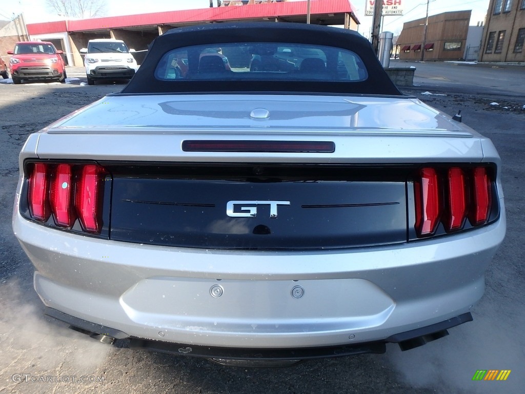2019 Mustang GT Premium Convertible - Ingot Silver / Ebony photo #3