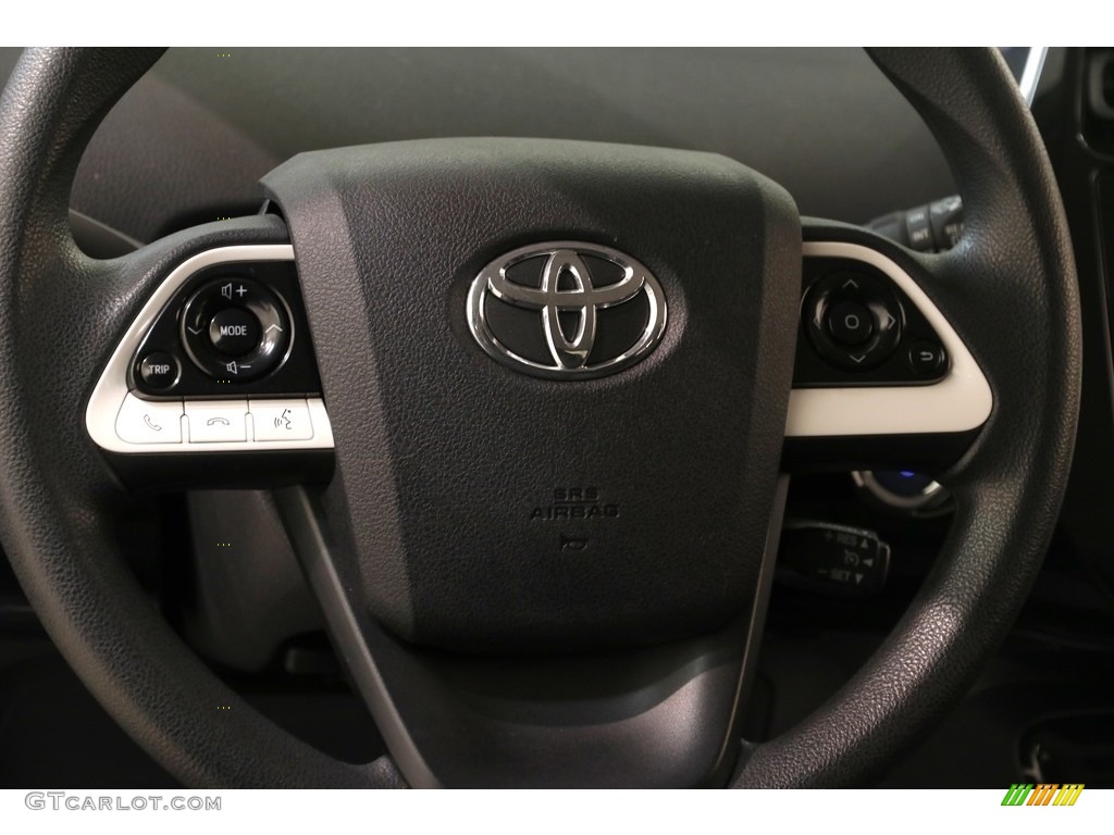 2016 Prius Two - Blue Crush Metallic / Black photo #5