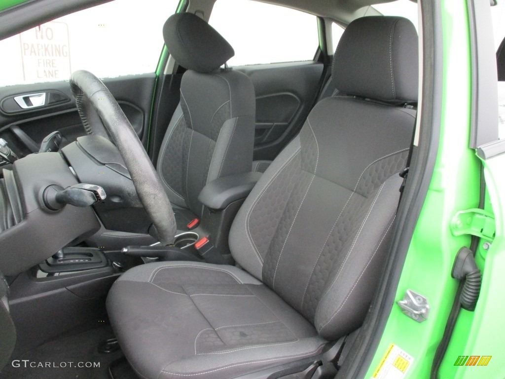 2014 Fiesta SE Sedan - Green Envy / Charcoal Black photo #11