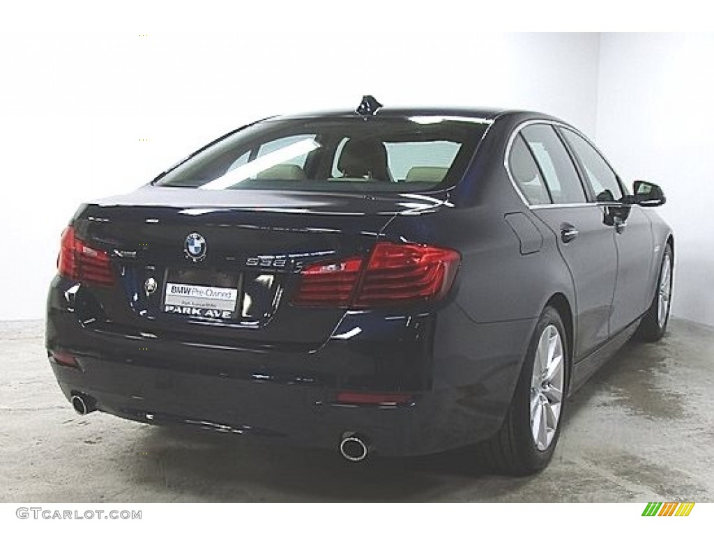 2016 5 Series 535i xDrive Sedan - Imperial Blue Metallic / Venetian Beige/Black photo #3