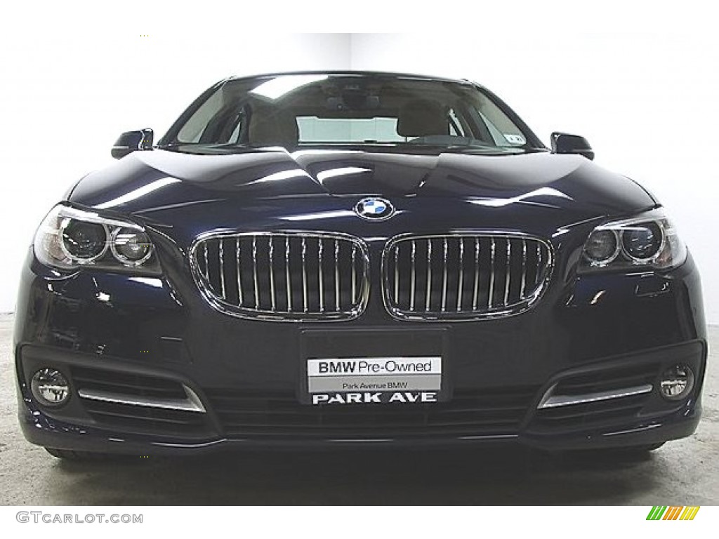 2016 5 Series 535i xDrive Sedan - Imperial Blue Metallic / Venetian Beige/Black photo #5