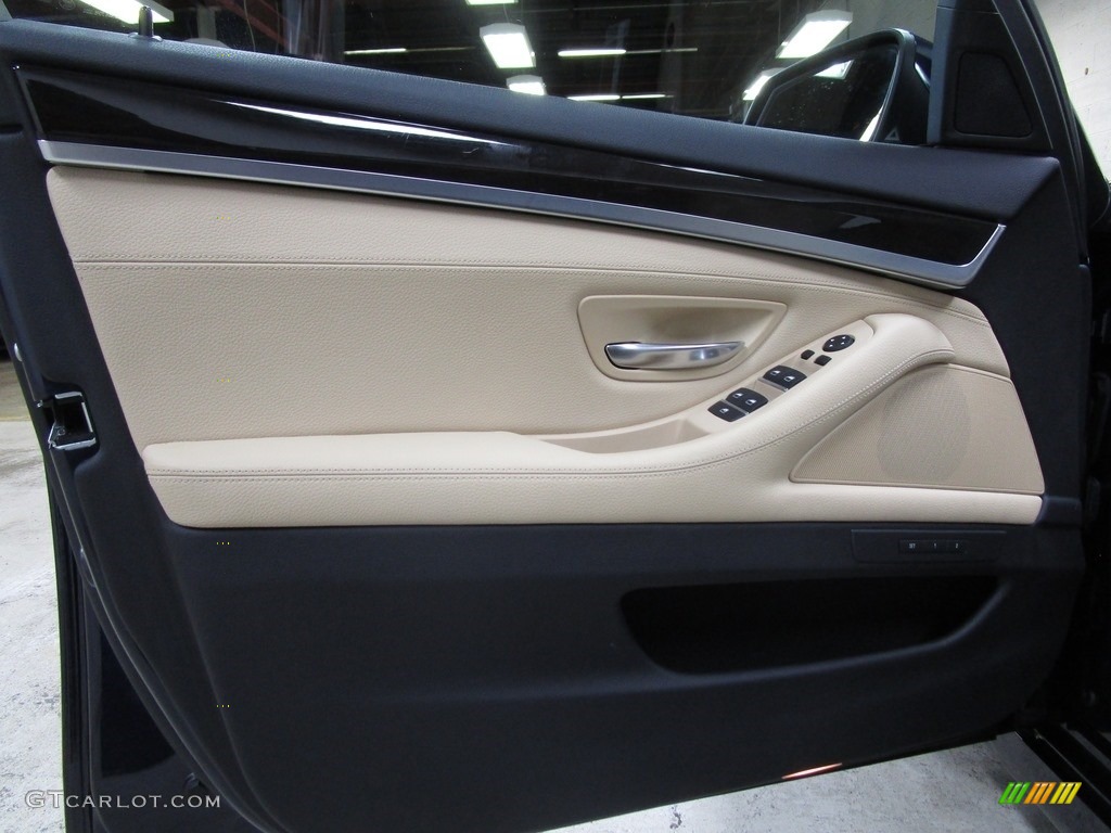 2016 5 Series 535i xDrive Sedan - Imperial Blue Metallic / Venetian Beige/Black photo #6