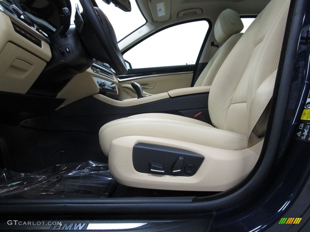 2016 5 Series 535i xDrive Sedan - Imperial Blue Metallic / Venetian Beige/Black photo #8