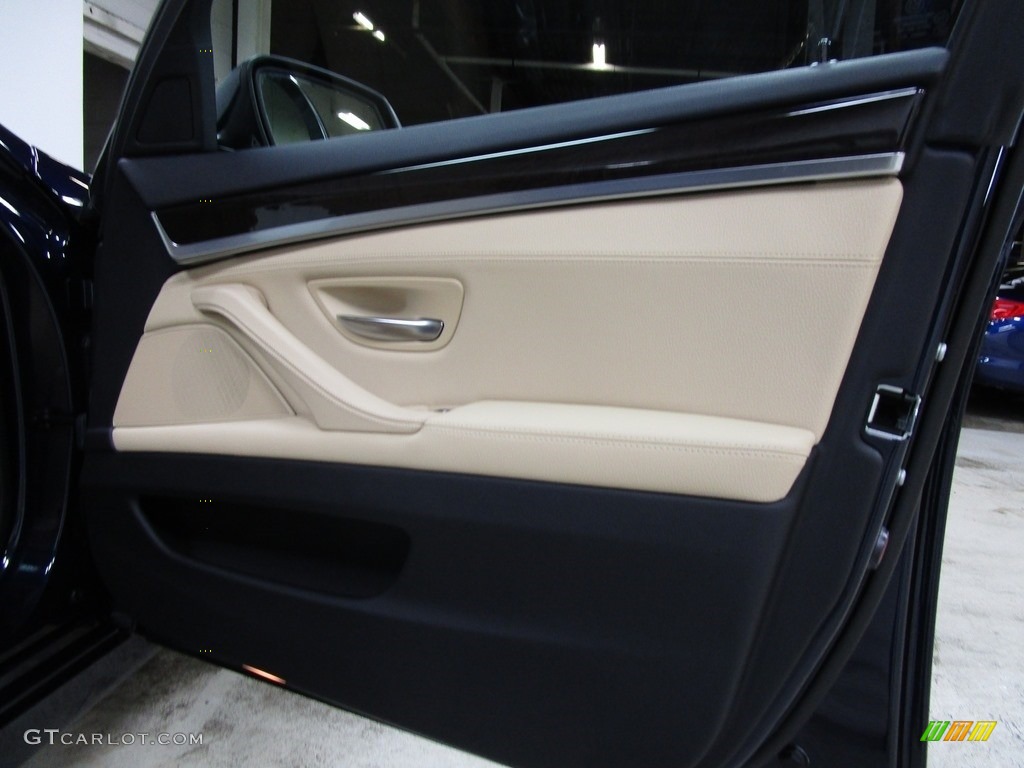2016 5 Series 535i xDrive Sedan - Imperial Blue Metallic / Venetian Beige/Black photo #12