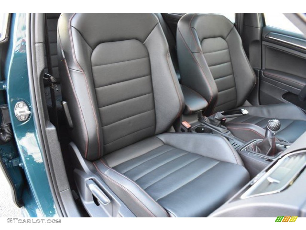 Titan Black Interior 2018 Volkswagen Golf GTI SE Photo #132212994