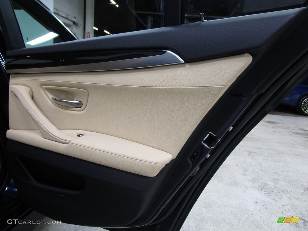 2016 5 Series 535i xDrive Sedan - Imperial Blue Metallic / Venetian Beige/Black photo #15