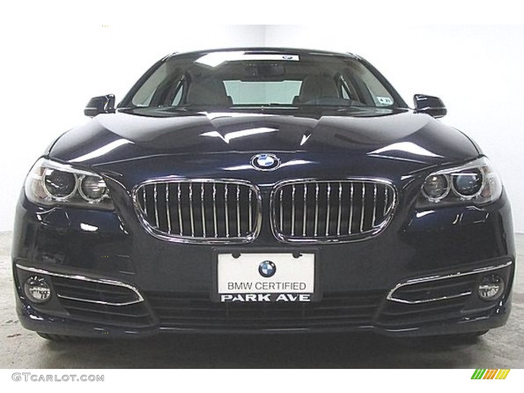 2016 5 Series 528i xDrive Sedan - Imperial Blue Metallic / Ivory White photo #5