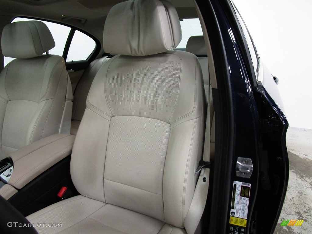 2016 5 Series 528i xDrive Sedan - Imperial Blue Metallic / Ivory White photo #7